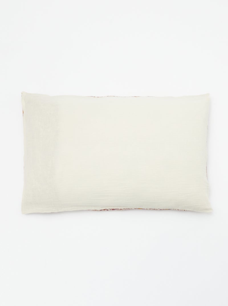 Taie d'oreiller (50 x 70 cm) - Kiabi Home Rose - Kiabi