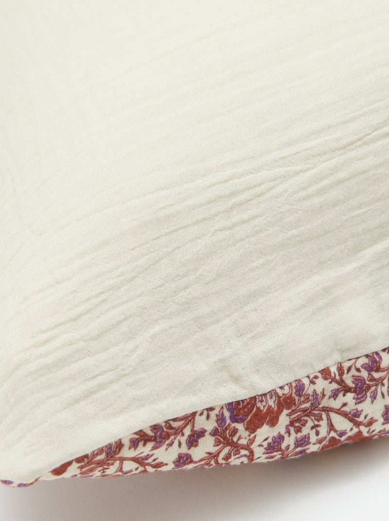 Taie d'oreiller (50 x 70 cm) - Kiabi Home Rose - Kiabi