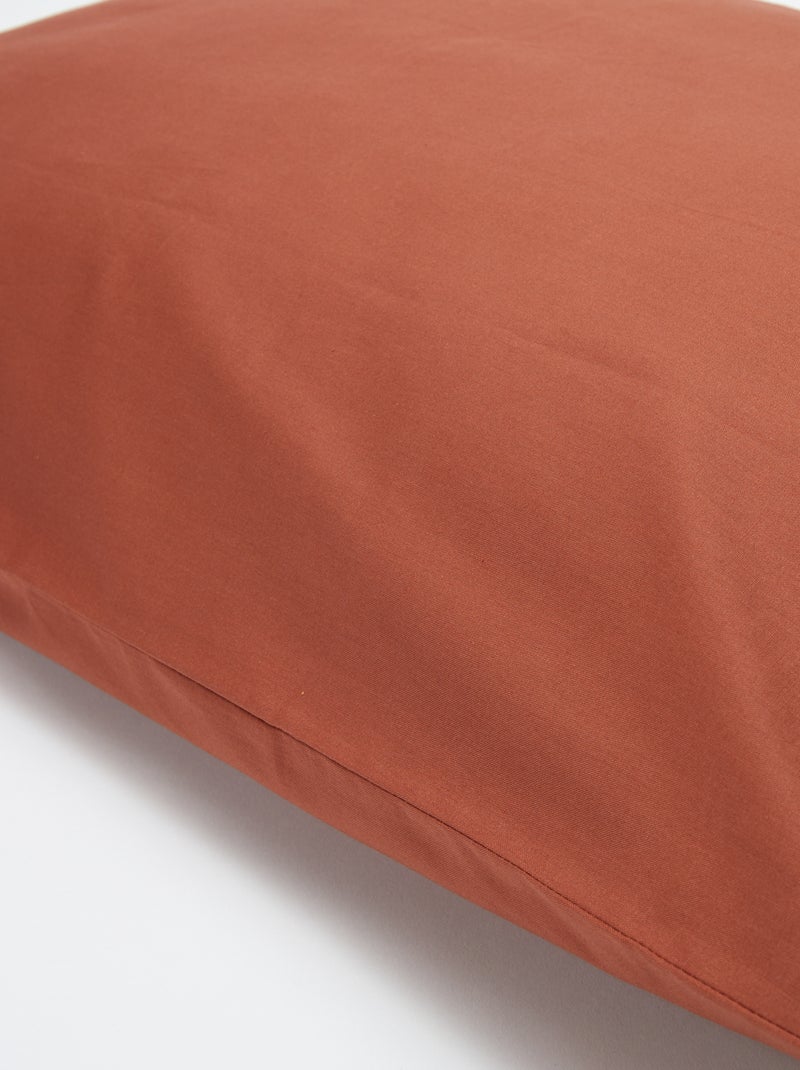 Taie d'oreiller 50 x 70 cm - Kiabi Home Terracota - Kiabi
