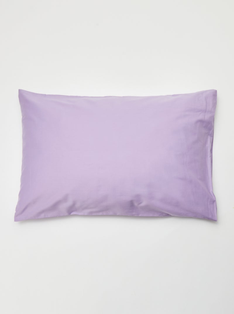 Taie d'oreiller 50 x 70 cm - Kiabi Home Violet - Kiabi