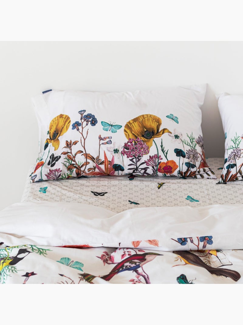 Taie d'oreiller Birds of paradise "Happyfriday" Multicolore - Kiabi