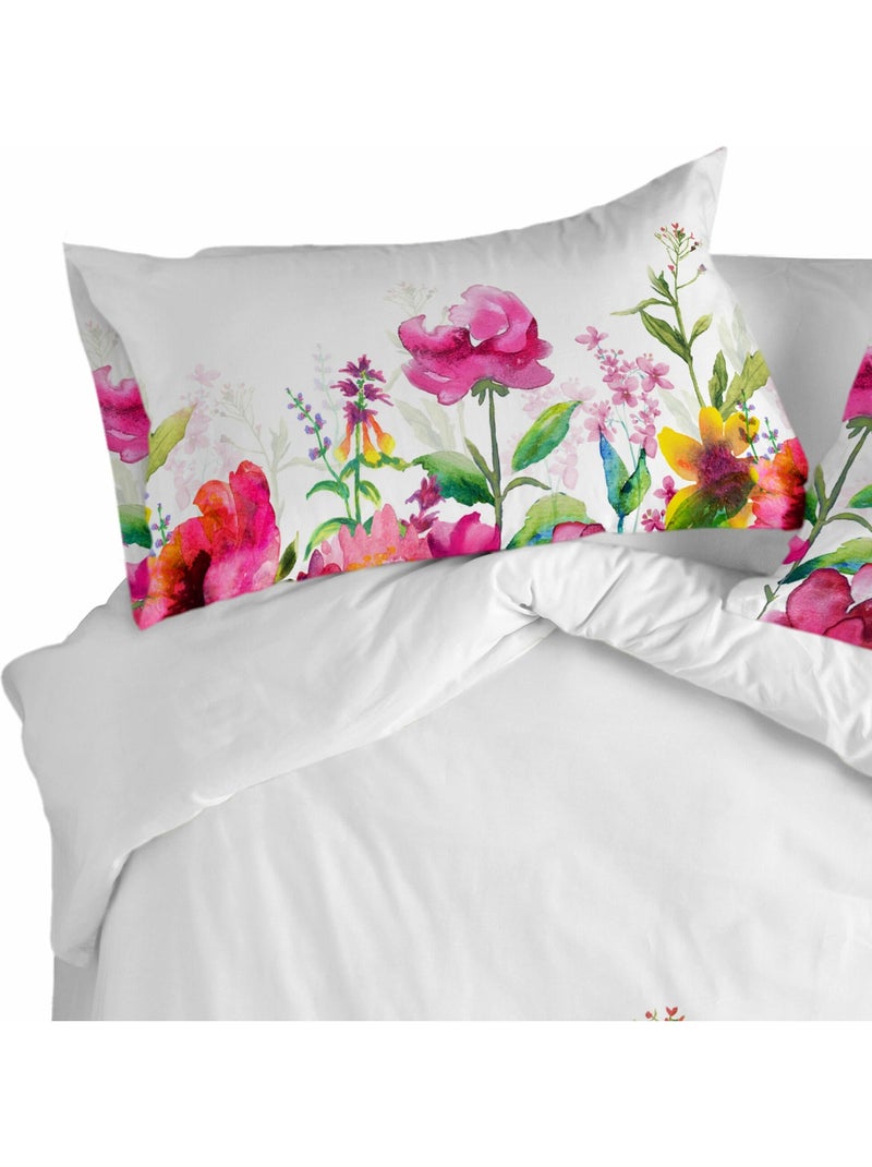 Taie d'oreiller Cassia "Happyfriday" Multicolore - Kiabi