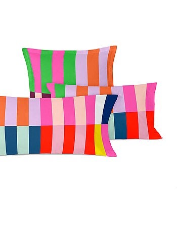 Taie d'oreiller Color pop "Happyfriday