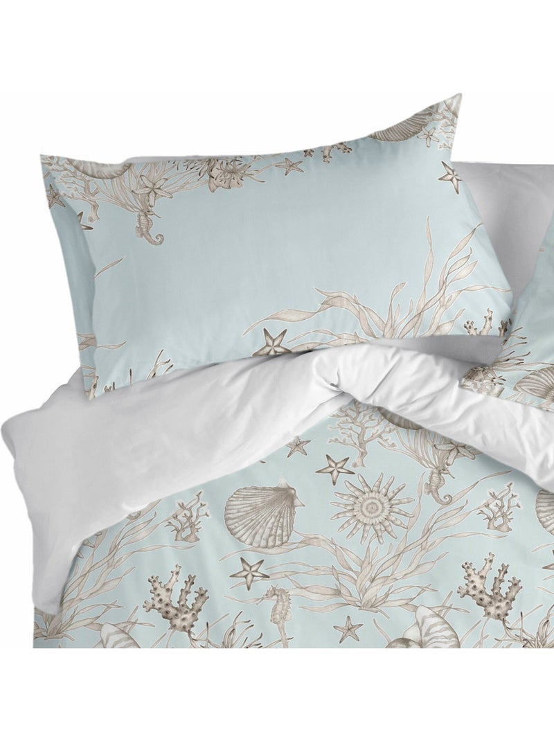 Taie d'oreiller Coral reef "Happyfriday" Multicolore - Kiabi