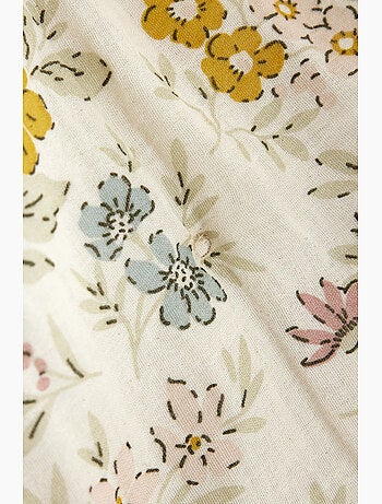 Taie d'oreiller double gaze de coton 125 g/m²