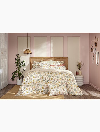 Taie d'oreiller double gaze de coton 125 g/m²