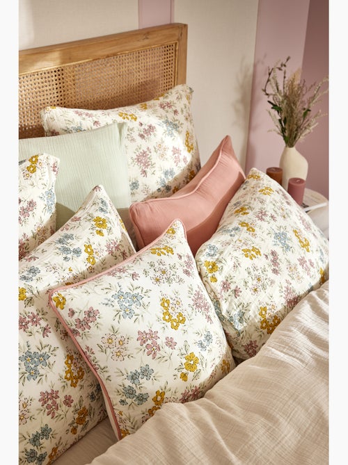 Taie d'oreiller double gaze de coton 125 g/m² - Kiabi Taie d'oreiller double gaze de coton 125 g/m² - Kiabi