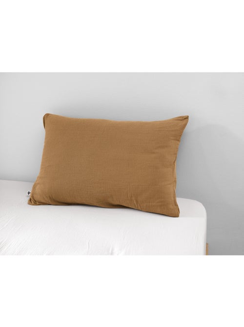 Taie d’oreiller – double gaze de coton – gaïa minuit - Kiabi Taie d’oreiller – double gaze de coton – gaïa minuit - Kiabi