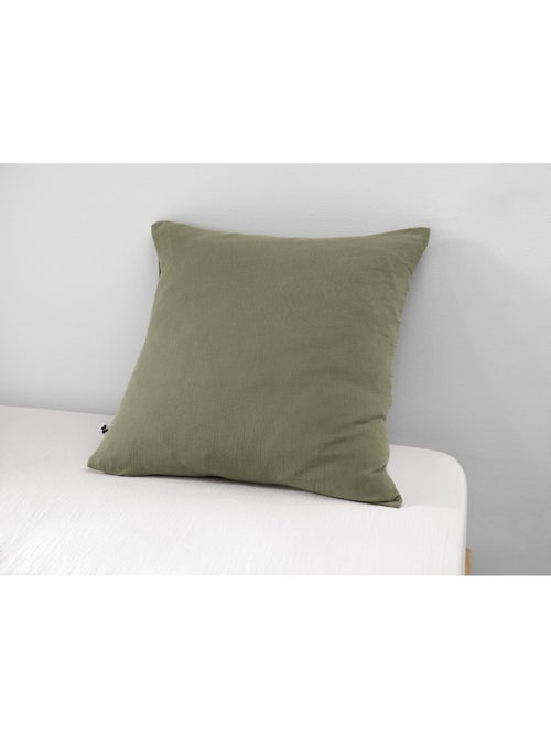 Taie d’oreiller – double gaze de coton – gaïa minuit - Kiabi Taie d’oreiller – double gaze de coton – gaïa minuit - Kiabi
