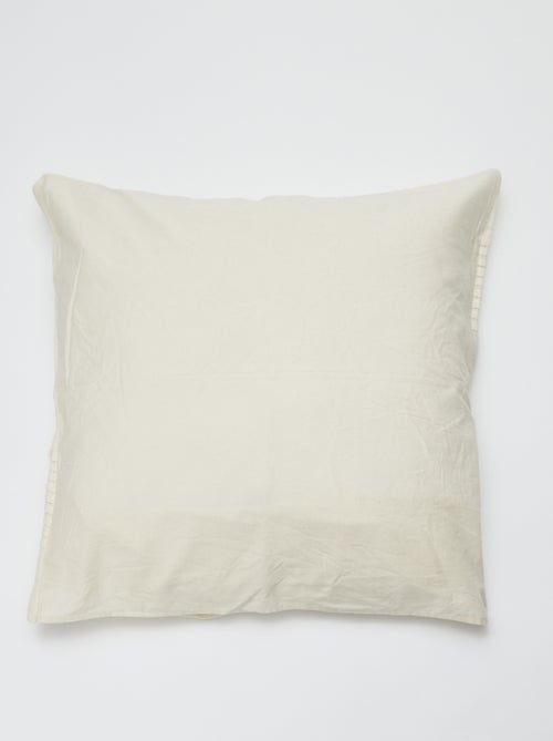 Taie d'oreiller en gaze de coton - Kiabi Home - Kiabi