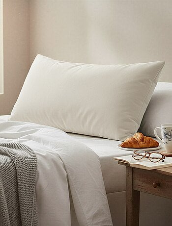 Taie d'oreiller gaze de coton 50 x 70 ou 63 x 63 cm - Kiabi Home
