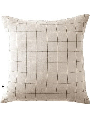 Taie d’oreiller – gaze de coton tissée – gaïa match
