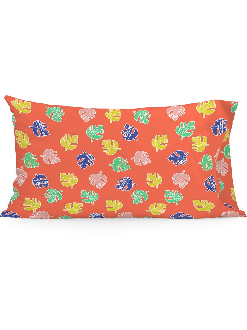 Taie d'oreiller geo jungle "happyfriday" Multicolore - Kiabi