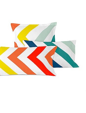 Taie d'oreiller Happy stripes "Happyfriday