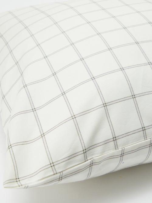 Taie d'oreiller imprimé (60 x 60 cm) - Kiabi Home - Kiabi