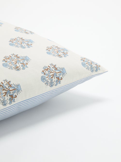 Taie d'oreiller imprimée 50x70 cm en coton - Kiabi Taie d'oreiller imprimée 50x70 cm en coton - Kiabi