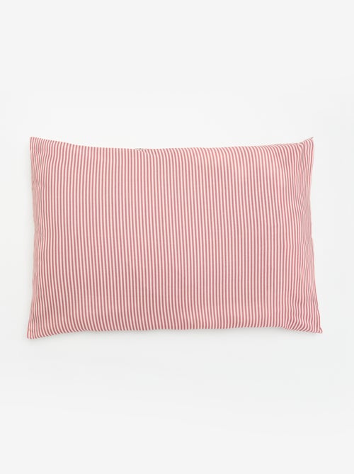 Taie d'oreiller imprimée 50x70 cm en coton - Kiabi