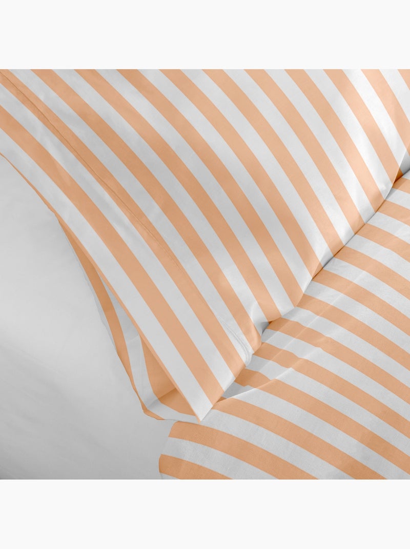 Taie d'oreiller Layering "Happyfriday" Peche - Kiabi