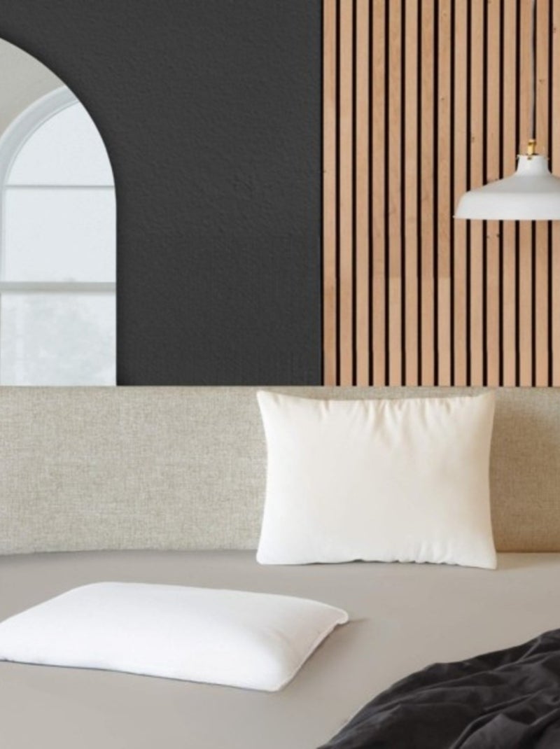 Taie d'oreiller microfibre oscar douceur d'intérieur Blanc - Kiabi
