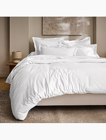 Taie d'oreiller – satin de coton 120 fils/cm² – hôtellerie haut de gamme