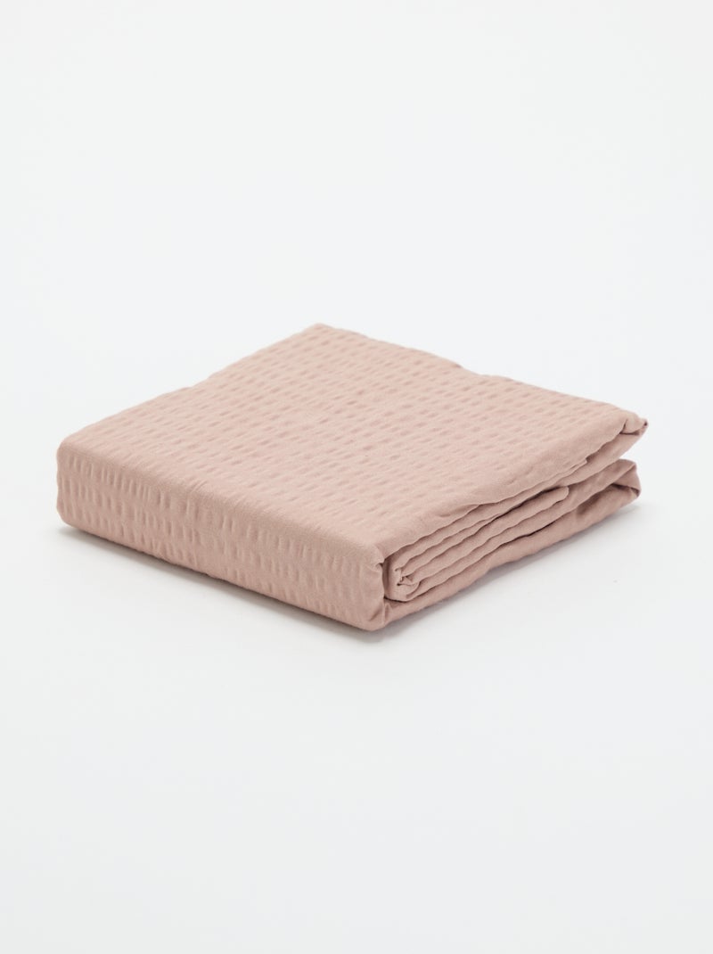 Taie d'oreiller unie - 63 x 63 cm - KIABI Home Rose - Kiabi