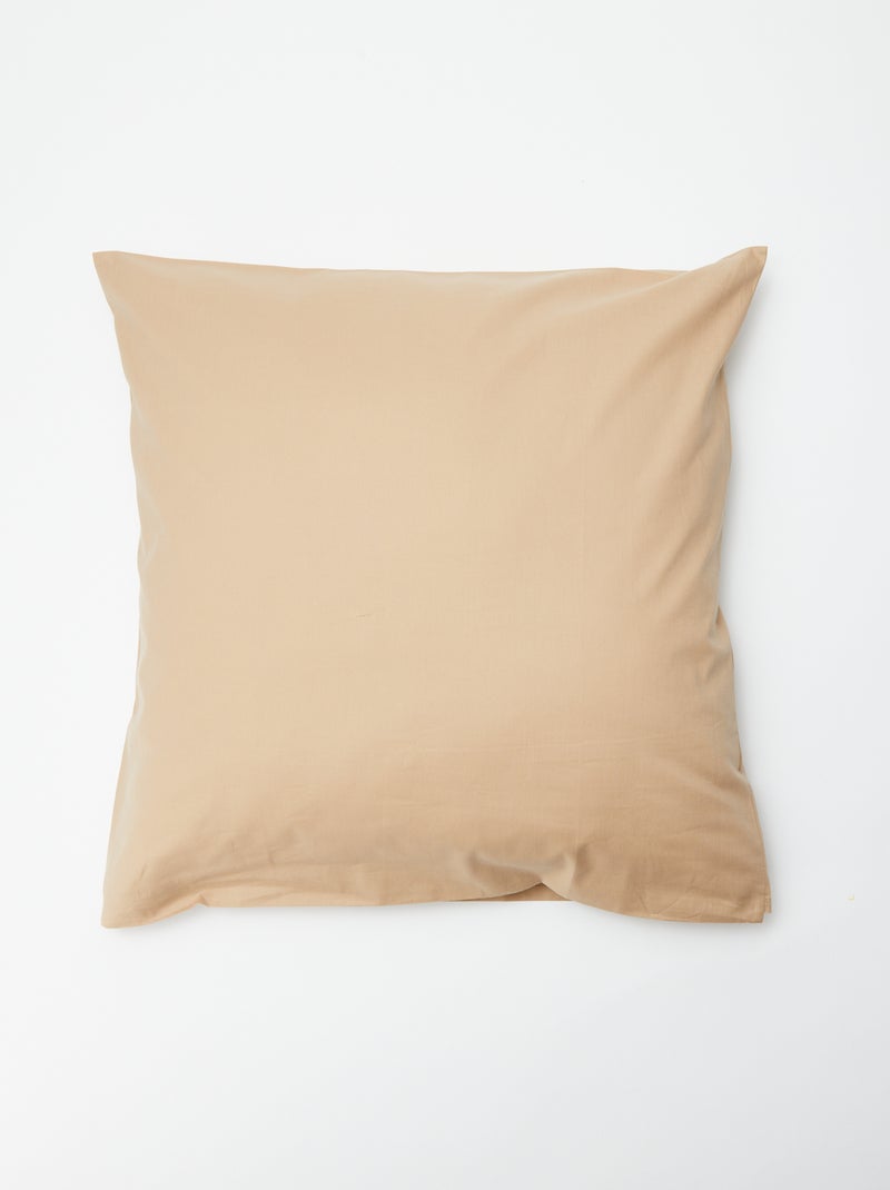 Taie d'oreiller unie - Kiabi Home Beige - Kiabi