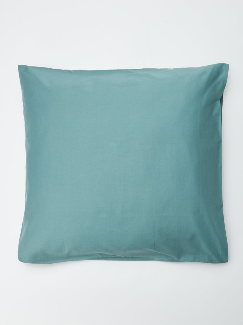 Taie d'oreiller unie - Kiabi Home Bleu - Kiabi