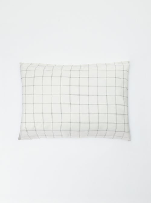 Taie d'oreiller unie (50 x 70 cm) - Kiabi Home - Kiabi Taie d'oreiller unie (50 x 70 cm) - Kiabi Home - Kiabi