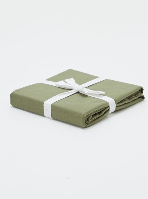 Taie d'oreiller unie 63 x 63 cm - Kiabi Home - Kiabi