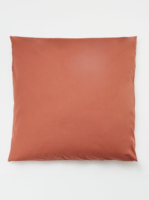 Taie d'oreiller unie 63 x 63 cm- Kiabi Home - Kiabi