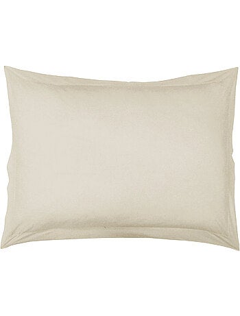 Taie d'Oreiller Unie en 100 % Coton