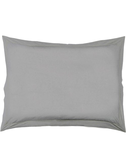 Taie d'Oreiller Unie en 100 % Coton - Kiabi Taie d'Oreiller Unie en 100 % Coton - Kiabi