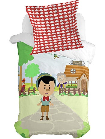 Taie d'oreiller Wooden puppet "Happyfriday