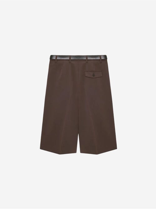Tailored short met hoge taille en wijde pijp dilvin - Kiabi Tailored short met hoge taille en wijde pijp dilvin - Kiabi