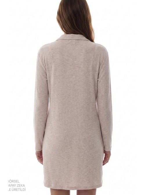 Talia chemise chemise de nuit à manches longues penti - Kiabi