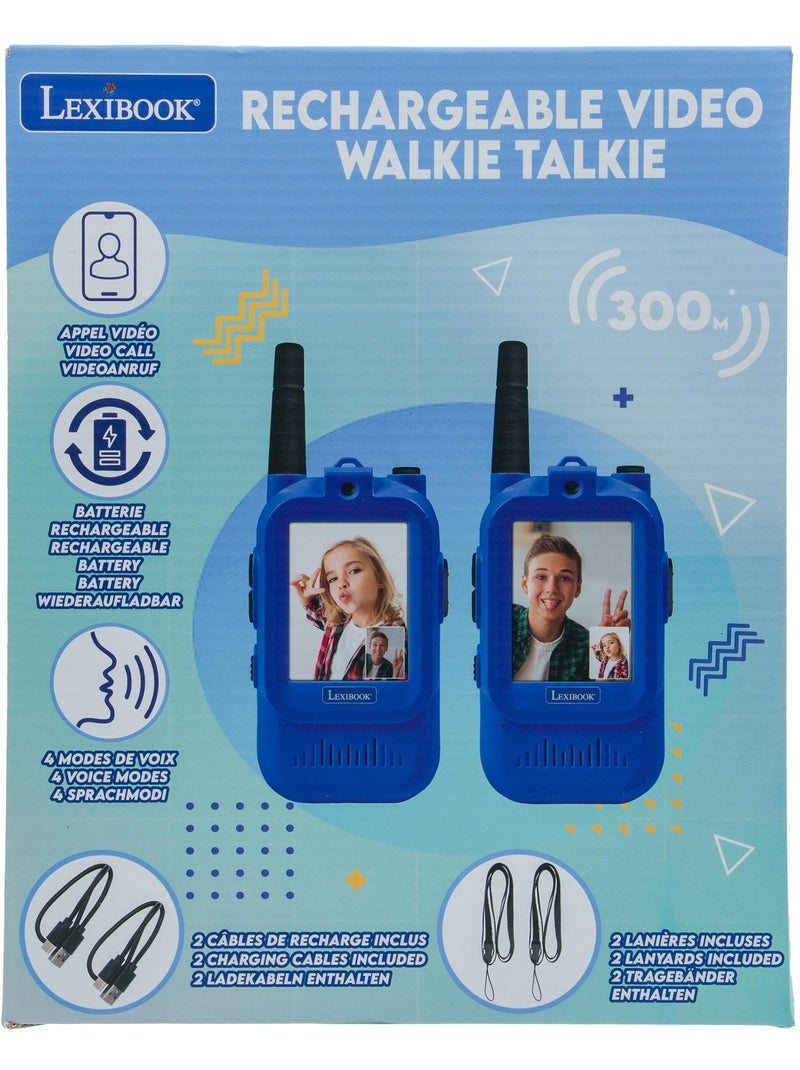 Talkie walkie rechargeable avec appel vidéos N/A - Kiabi