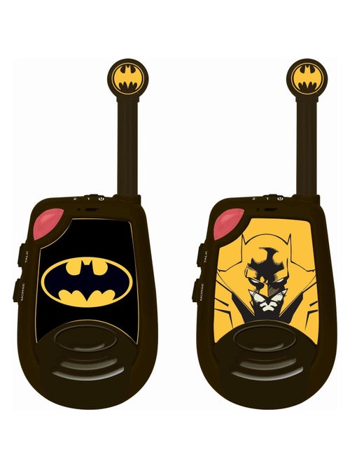 Talkie-walkies batman portée 2km fonction morse - Kiabi Talkie-walkies batman portée 2km fonction morse - Kiabi