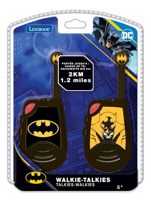 Talkie-walkies batman portée 2km fonction morse - Kiabi Talkie-walkies batman portée 2km fonction morse - Kiabi