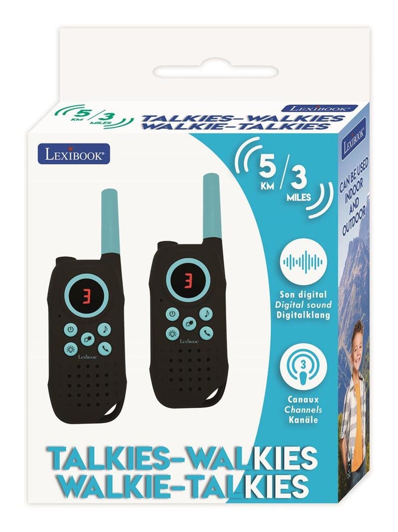 Talkie-walkies digitaux portée 5km N/A - Kiabi