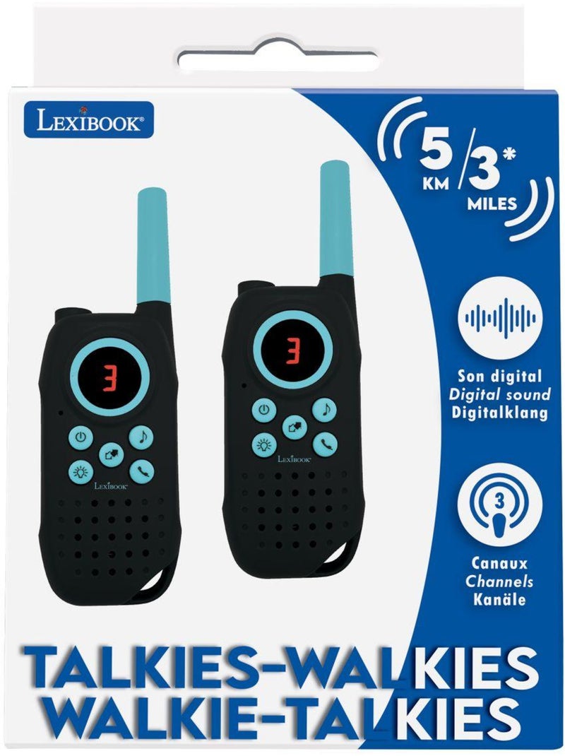 Talkie-walkies digitaux portée 5km N/A - Kiabi