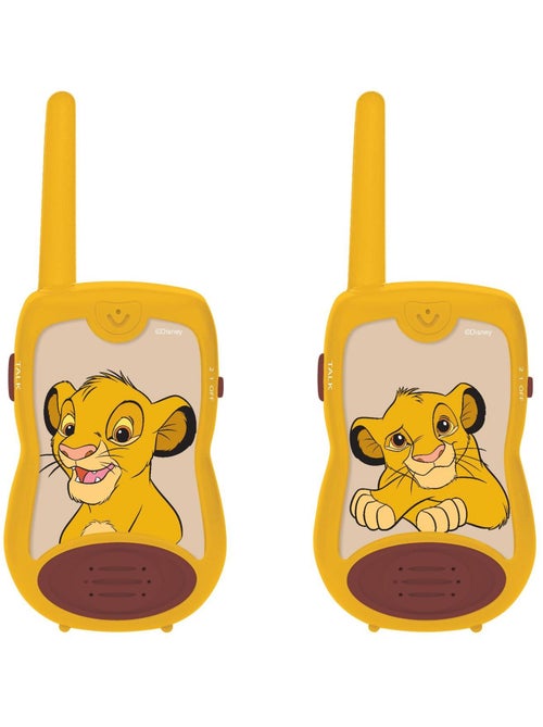 Talkie-walkies le roi lion portée 200m - Kiabi Talkie-walkies le roi lion portée 200m - Kiabi