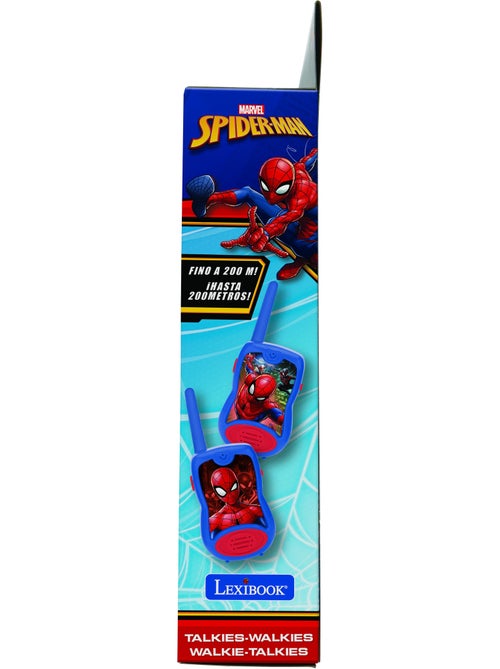 Talkie-walkies spiderman portée 200m - Kiabi
