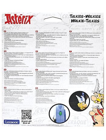 Talkies-walkies astérix 3d