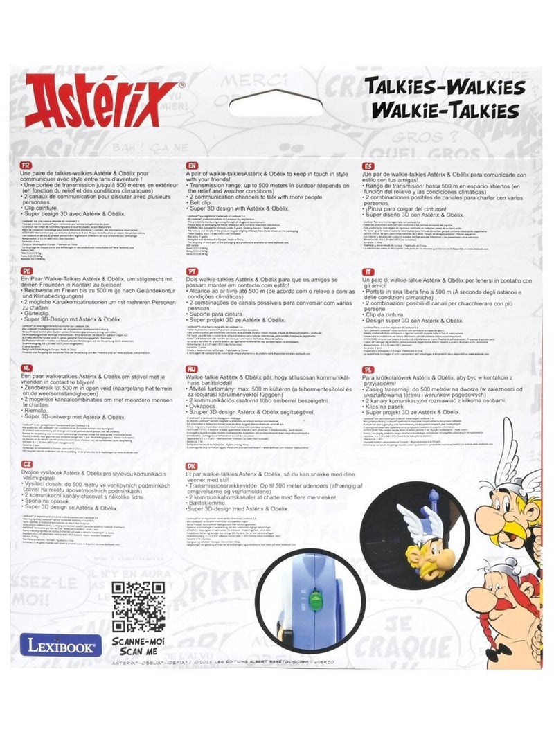 Talkies-walkies astérix 3d N/A - Kiabi