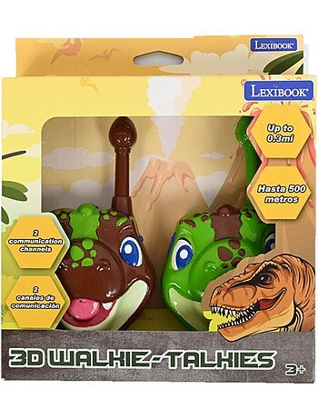 Talkies-walkies dinosaures 3d