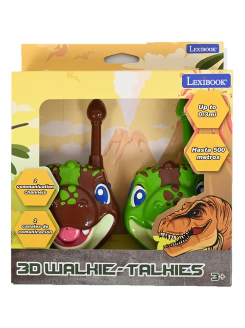 Talkies-walkies dinosaures 3d - Kiabi Talkies-walkies dinosaures 3d - Kiabi