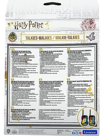 Talkies-walkies harry potter portée 200m