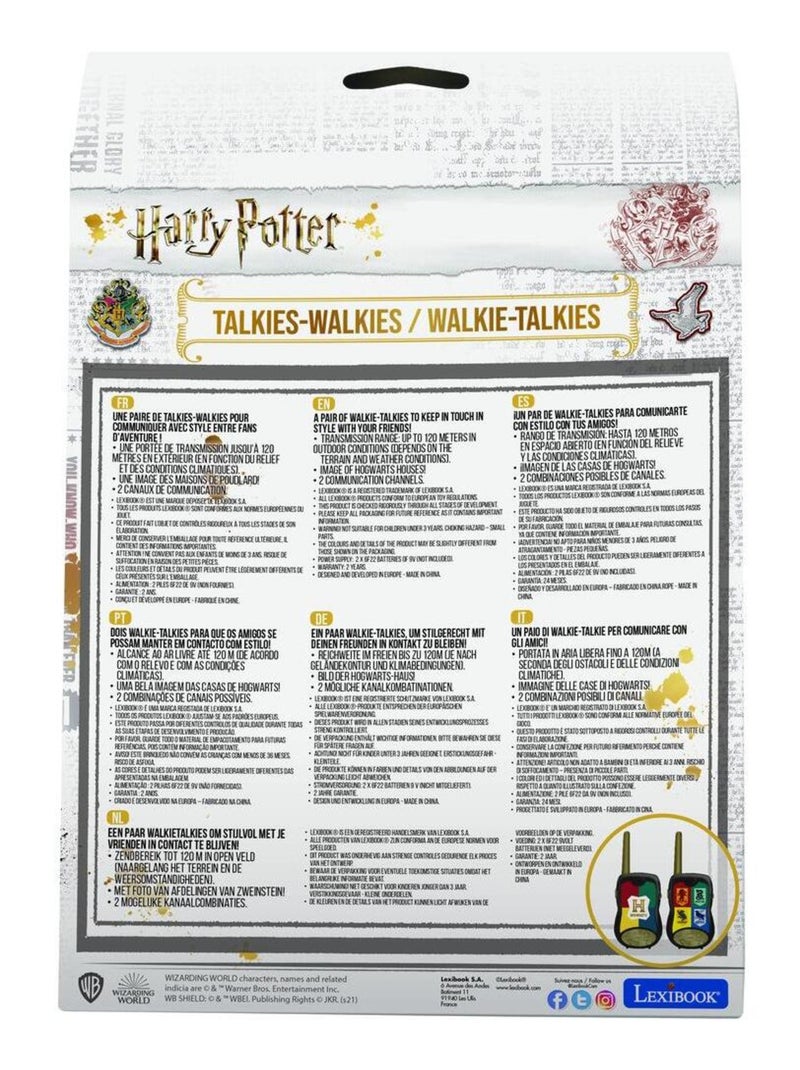 Talkies-walkies harry potter portée 200m N/A - Kiabi