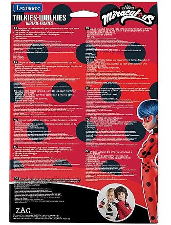 Talkies-walkies miraculous portée 200m