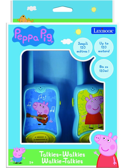 Talkies-walkies peppa pig portée 200m - Kiabi Talkies-walkies peppa pig portée 200m - Kiabi